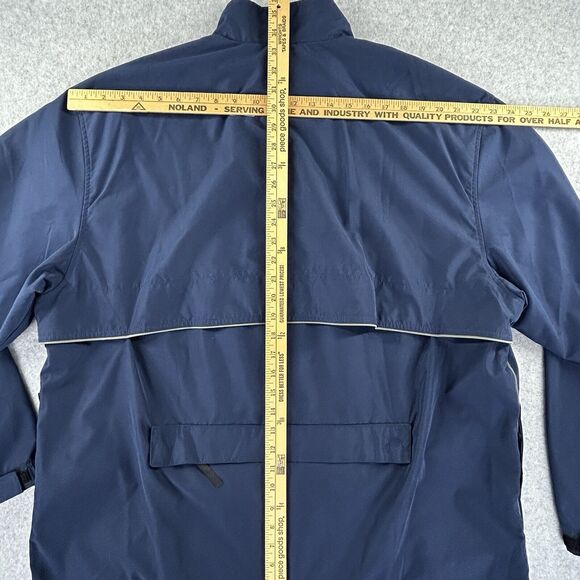 Vtg Nike Jacket Packable Windbreaker Men XL Blue Embrd Miami Dolphins Sun Logo - Picture 15 of 16